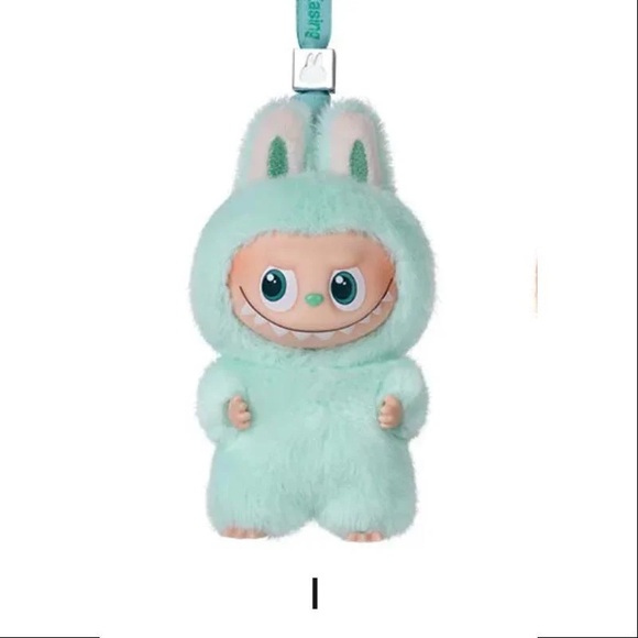 POP MART Other - LETTER “I” - Mint Green Labubu Pin for Love Letter I for Imagination